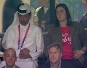 أنس جابر تدعم تونس من المدرجات أمام فرنسا