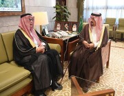 أمير الرياض يستقبل نائب رئيس مجموعة “تمر”