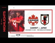 أهداف مباراة اليابان 1-2 كندا وديًا