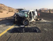 حادثة مروعة.. مصرع 9 أشخاص في تصادم على طريق الرين – وادي الدواسر