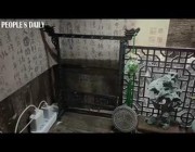 طالب صيني يزين منزله بتصميمات كلاسيكية مميزة
