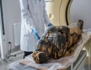 علماء يعيدون بناء وجه أول مومياء مصرية حامل