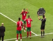 فيديو.. لحظة دخول حمدالله للملعب أمام كرواتيا بكأس العالم