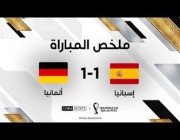 ملخص وهدفا مباراة (إسبانيا 1-1 ألمانيا)