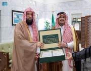 نائب أمير منطقة الرياض يستقبل الرئيس العام لهيئة الأمر بالمعروف