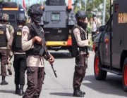 جرح ثلاثة شرطيين في هجوم انتحاري على مركز للشرطة في اندونيسيا