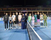 مباراة استعراضية بين نجوم التنس العالميين وأبطال المملكة تبهر جمهور كأس الدرعية للتنس (صور)