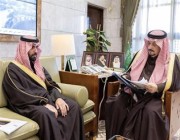 خلال استقباله بقصر الحكم.. وزير الثقافة يُطلع أمير الرياض على استراتيجية الوزارة للمنطقة