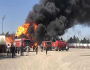 العراق: اندلاع حريق في مصفاة نفط بـأربيل