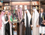 الأمير حسام بن سعود يستقبل رئيس مجلس إدارة مركز فال العز للفروسية بمنطقة الباحة