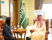 الأمير سعود بن عبدالله بن جلوي يستقبل القنصل العام البريطاني بجدة