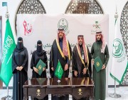 الأمير فيصل بن خالد بن سلطان يشهد توقيع اتفاقية تعاون بين الشؤون الصحية وجمعية حياة لسرطان الثدي