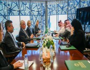 السفير آل جابر يلتقي بالمبعوث الأمريكي إلى اليمن