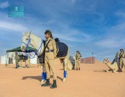 القوات الخاصة للأمن والحماية تشارك في مهرجان الملك عبدالعزيز للإبل ضمن معرض وزارة الداخلية