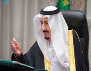 خادم الحرمين الشريفين يهنئ أمير دولة قطر بذكرى توليه مهام الحكم