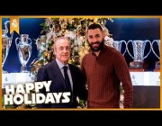 رسالة لاعبي ريال مدريد في الكريسماس