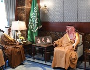 محافظ الأحساء يستقبل الأمين العام لدارة الملك عبدالعزيز