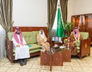 محافظ الخرج يستقبل مدير عام فرع وزارة النقل والخدمات اللوجستية بمنطقة الرياض
