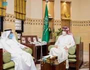 وكيل إمارة الرياض يستقبل رئيس تنمية الغطاء النباتي ومكافحة التصحر
