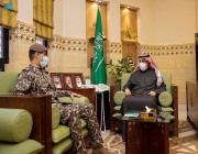 وكيل إمارة منطقة الرياض يستقبل قائد القوة الخاصة للأمن البيئي بالمنطقة