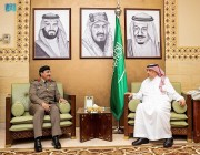 وكيل إمارة منطقة الرياض يستقبل مدير الأمن العام