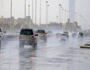 استمرار هطول أمطار غزيرة على شمال جدة حتى مساء الغد