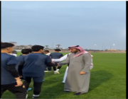 وزير الرياضة يزور مواهب أكاديمية مهد (فيديو)