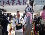 وصول فريق باريس سان جيرمان إلى الرياض (فيديو وصور)