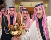 أمير الرياض يتوج الفائزين بكأسَيْ خادم الحرمين والخيالة