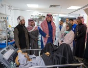 أمير الحدود الشمالية يتفقد قسم الطوارئ ومستشفى النساء والولادة بمحافظة رفحاء