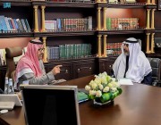 أمير منطقة الباحة يستقبل رئيس مجلس ادارة الجمعية التعاونية للزيتون بالمنطقة