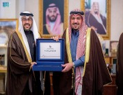 أمير منطقة القصيم يستقبل أمين هيئة السعودية للتخصصات الصحية