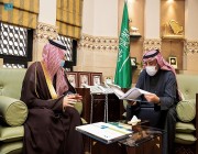 وكيل إمارة منطقة الرياض يستقبل مدير الإدارة العامة للتدريب التقني والمهني بالمنطقة