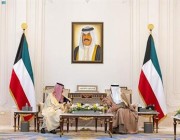 ولي عهد الكويت يستقبل وزير الخارجية ويستعرضان العلاقات وفرص التعاون
