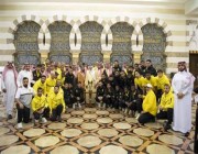 أمير مكة يستقبل فريق الاتحاد بمناسبة التتويج بكأس السوبر السعودي (صور)