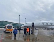 نقل مواطنة من جورجيا إلى المملكة بطائرة إخلاء طبي لاستكمال علاجها