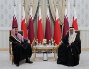 وزيرا خارجية البحرين وقطر يبحثان في الرياض إنهاء الملّفات المعلّقة بين البلدين