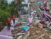 مصرع 4 نساء جراء زلزال ضـرب إندونيسيا اليوم