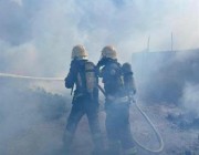“مدني الدمام” يخمد حريقاً في مخلفات تحوي أخشاباً