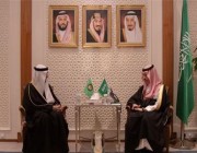 وزير الخارجية يستقبل أمين مجلس التعاون الخليجي بمناسبة توليه منصبه