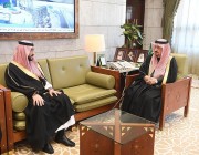 أمير الرياض يستقبل أمين عام صندوق الشهداء والمصابين والأسرى والمفقودين