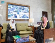 أمير الرياض يستقبل رئيس مجلس إدارة جمعية العلوم السلوكية
