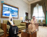 أمير منطقة الرياض يستقبل رئيس محكمة التنفيذ بالرياض