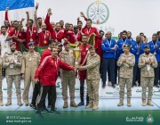 منتخب قوات الدفاع الجوي يحقق بطولة كرة الطائرة في دورة الألعاب الرياضية الـ 18 للقوات المسلحة