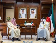 وزير الخارجية يلتقي وزير خارجية الكويت