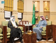 وكيل إمارة الرياض يستقبل رئيس جامعة اليمامة