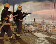 “الدفاع المدني” يخمد حريقًا بمحطة وقود في بريدة