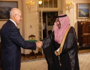 سلطان بن خزيم يقدم أوراق اعتماده سفيرًا للمملكة لدى أستراليا