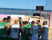 الأخضر يواجه الكويت في بطولة آسيا لكرة اليد الشاطئية