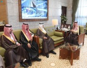 أمير الرياض يستقبل رئيس وأعضاء مجلس إدارة اتحاد الغرف السعودية